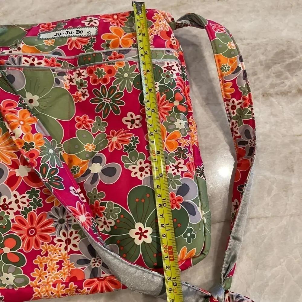 Ju-Ju-Be  perky perennials Crossbody Purse Diaper Bag